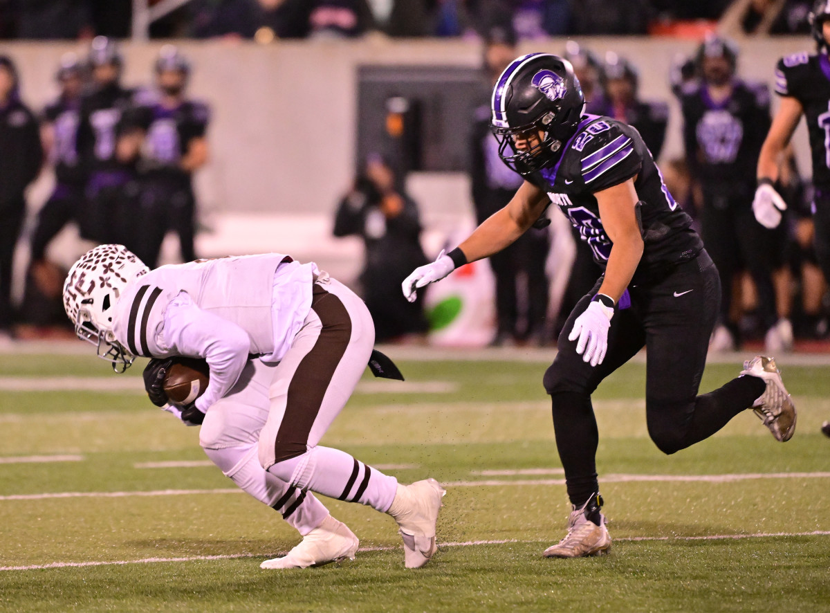 Mount Carmel Downers Grove North Illinois 7A football November 25 2023 Tim Vizer 24502