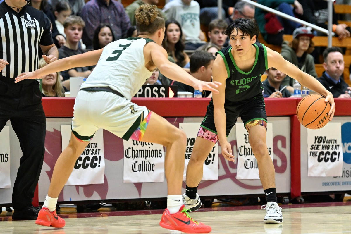 a St. Joseph California vs Northwood North Carolina boys basketball Capitol City Classic final Salem Oregon December 20 2023 Leon Neuschwander 3