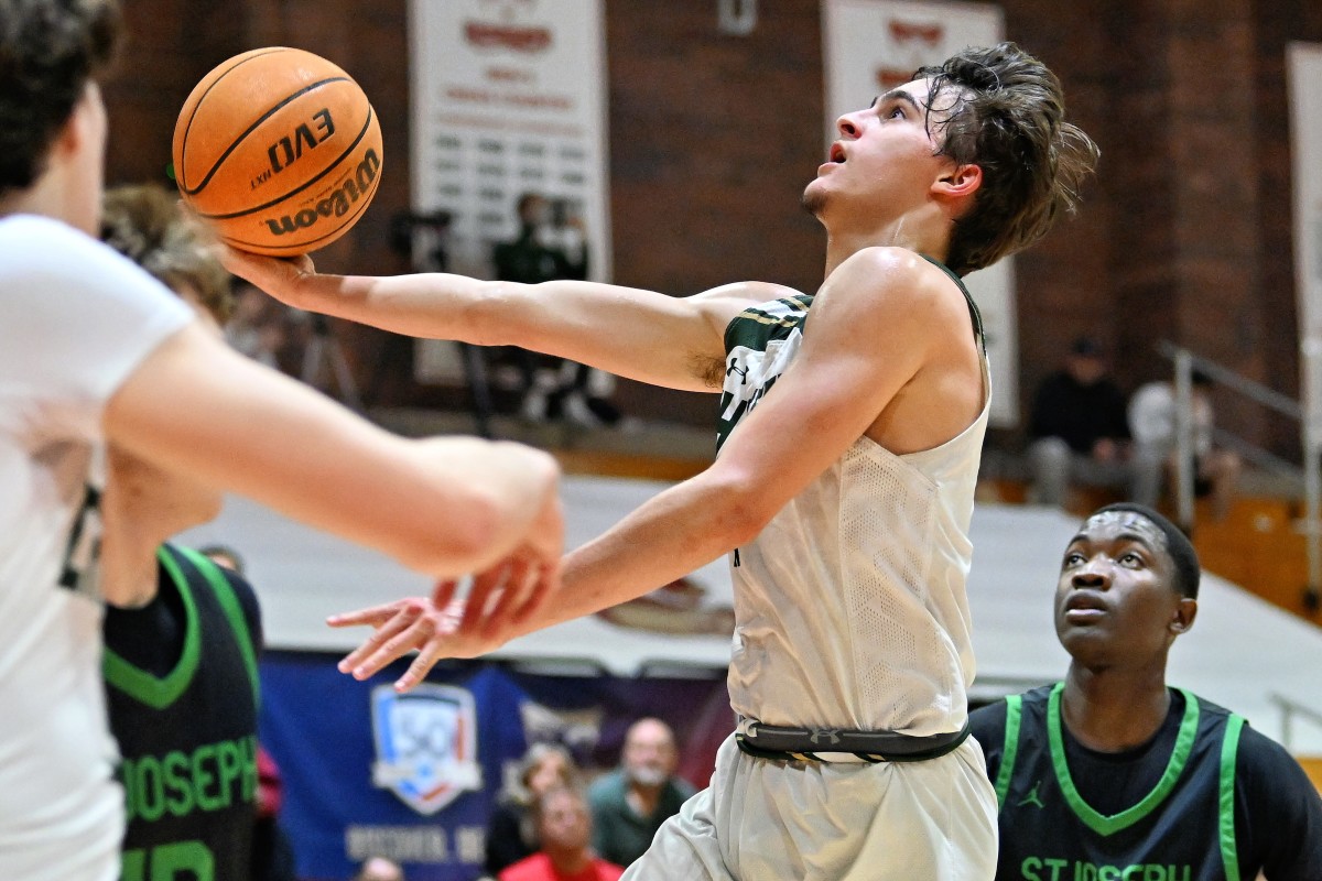 a St. Joseph California vs Northwood North Carolina boys basketball Capitol City Classic final Salem Oregon December 20 2023 Leon Neuschwander 17