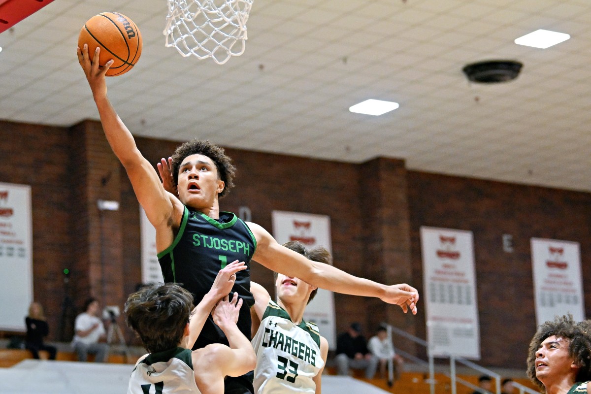 a St. Joseph California vs Northwood North Carolina boys basketball Capitol City Classic final Salem Oregon December 20 2023 Leon Neuschwander 55