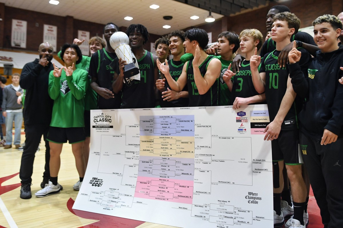 a St. Joseph California vs Northwood North Carolina boys basketball Capitol City Classic final Salem Oregon December 20 2023 Leon Neuschwander 73