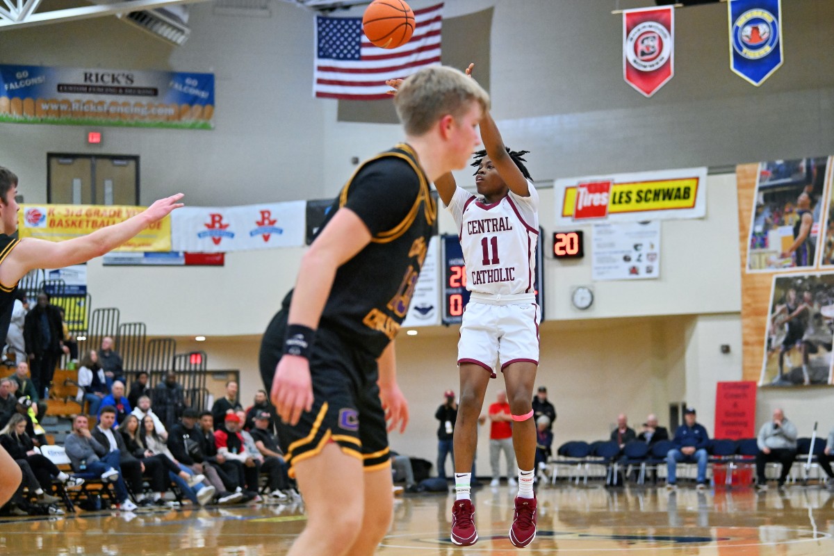 Central Catholic Cascade Christian boys basketball Les Schwab Invitational December 26 2023 Leon Neuschwander 26