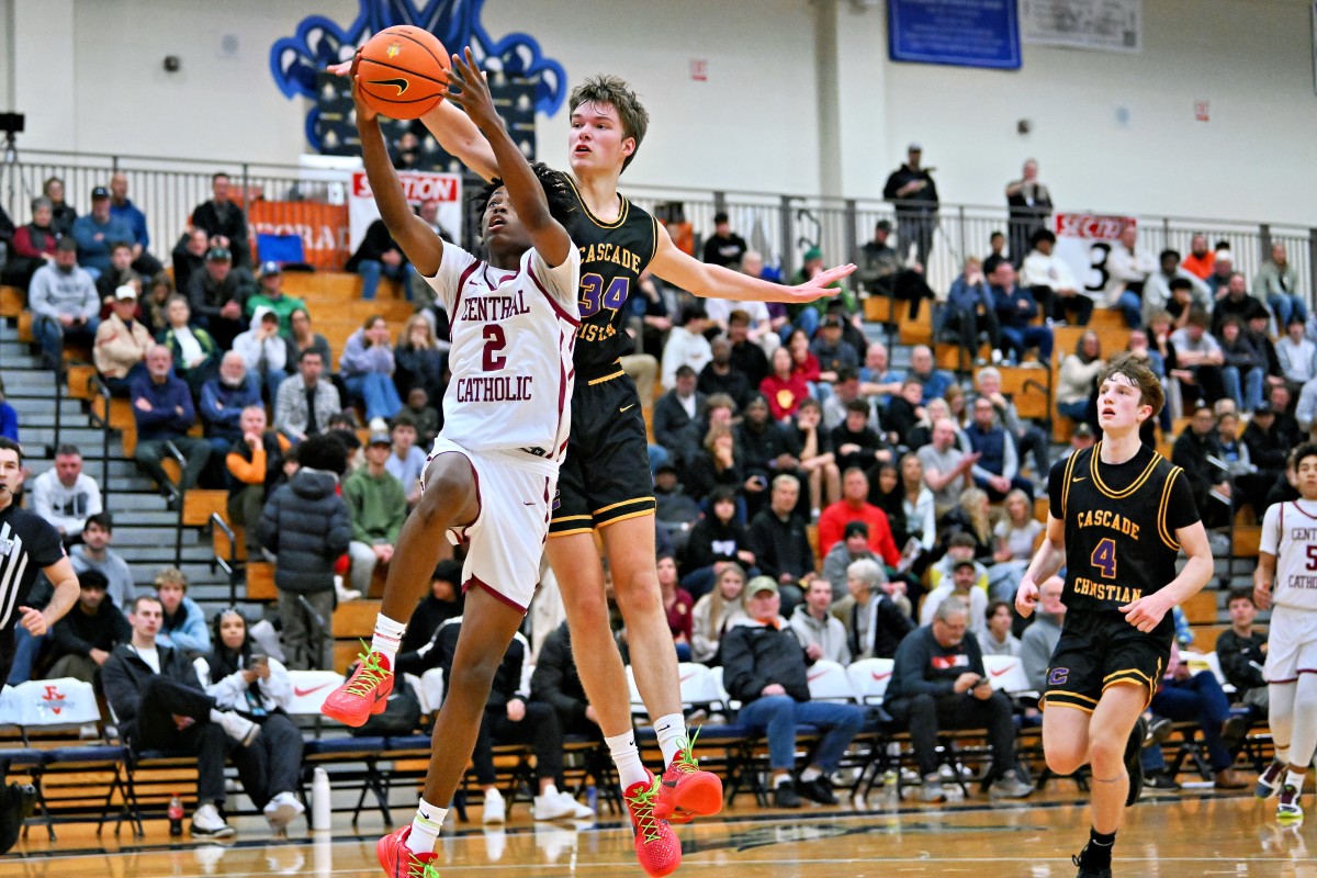 Central Catholic Cascade Christian boys basketball Les Schwab Invitational December 26 2023 Leon Neuschwander 30