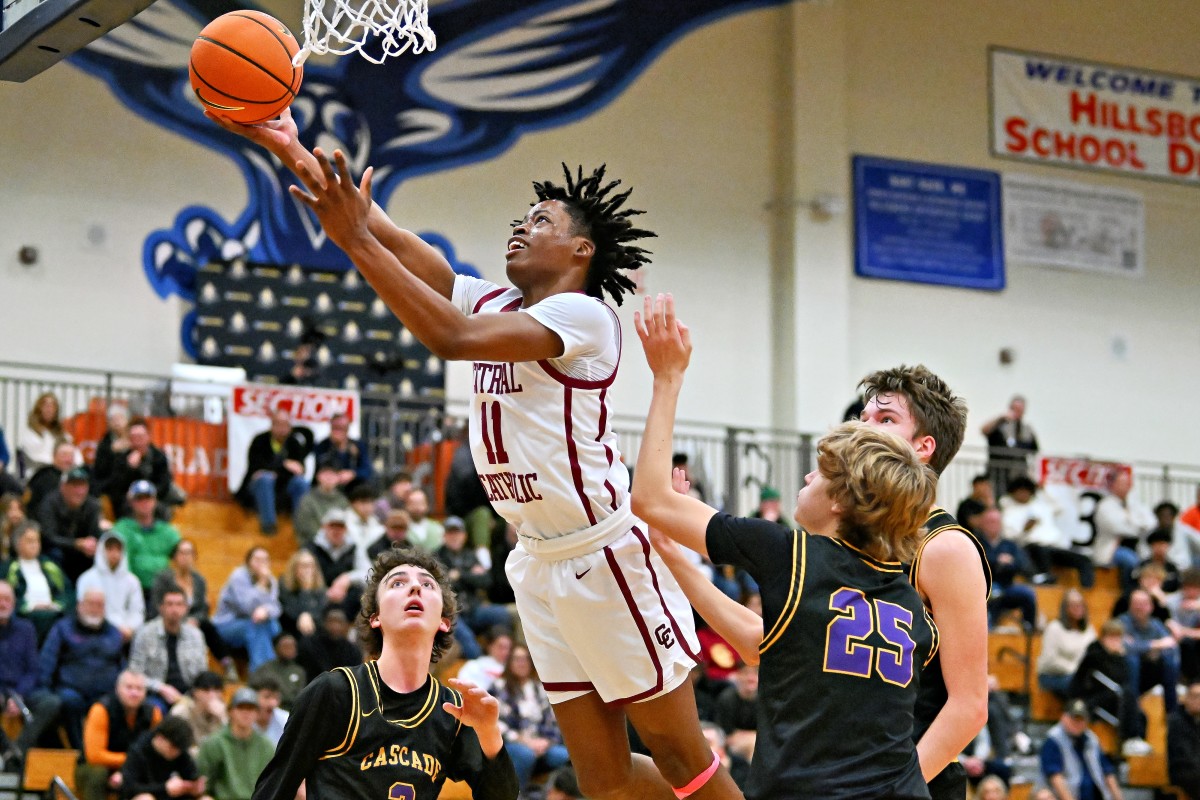 Central Catholic Cascade Christian boys basketball Les Schwab Invitational December 26 2023 Leon Neuschwander 40