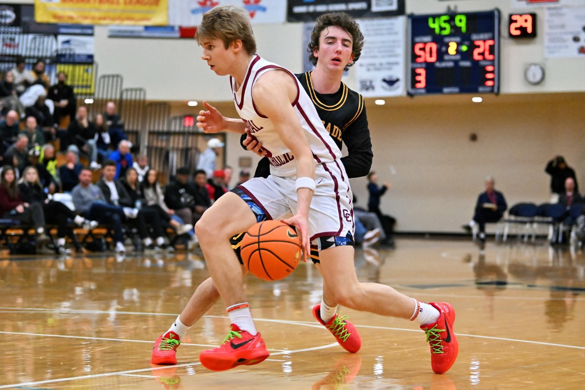 Central Catholic Cascade Christian boys basketball Les Schwab Invitational December 26 2023 Leon Neuschwander 43