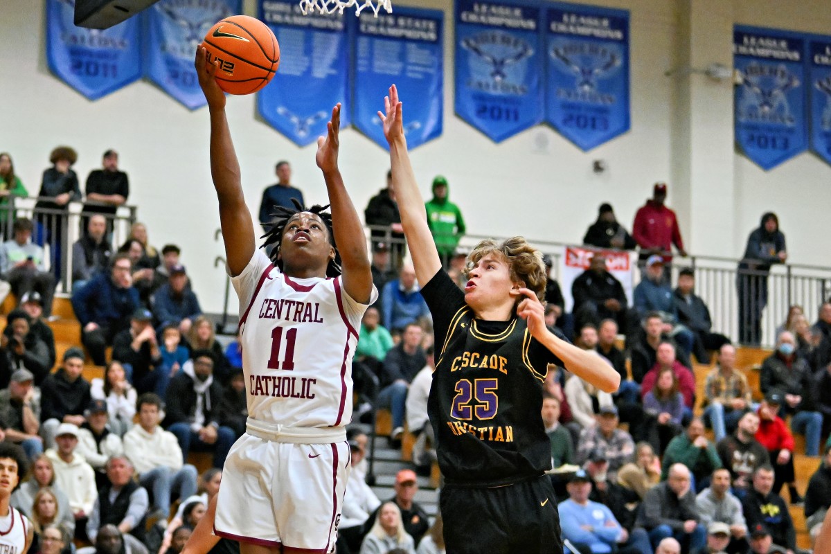 Central Catholic Cascade Christian boys basketball Les Schwab Invitational December 26 2023 Leon Neuschwander 56