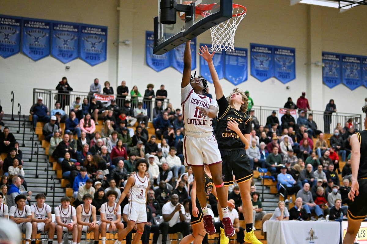 Central Catholic Cascade Christian boys basketball Les Schwab Invitational December 26 2023 Leon Neuschwander 57