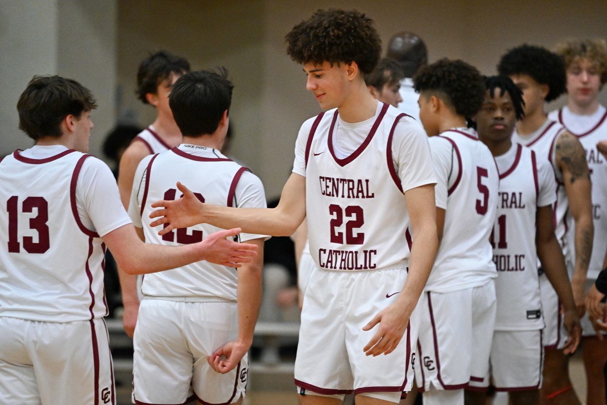 Central Catholic Cascade Christian boys basketball Les Schwab Invitational December 26 2023 Leon Neuschwander 63