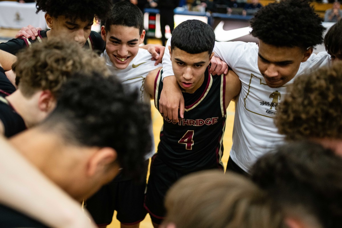 Southridge Summit boys basketball Les Schwab Invitational postgame December 26 2023 Naji Saker-4