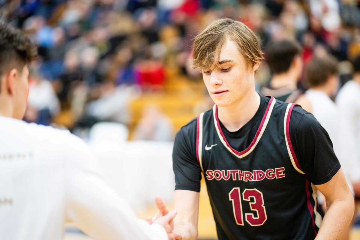 Southridge Summit boys basketball Les Schwab Invitational postgame December 26 2023 Naji Saker-7