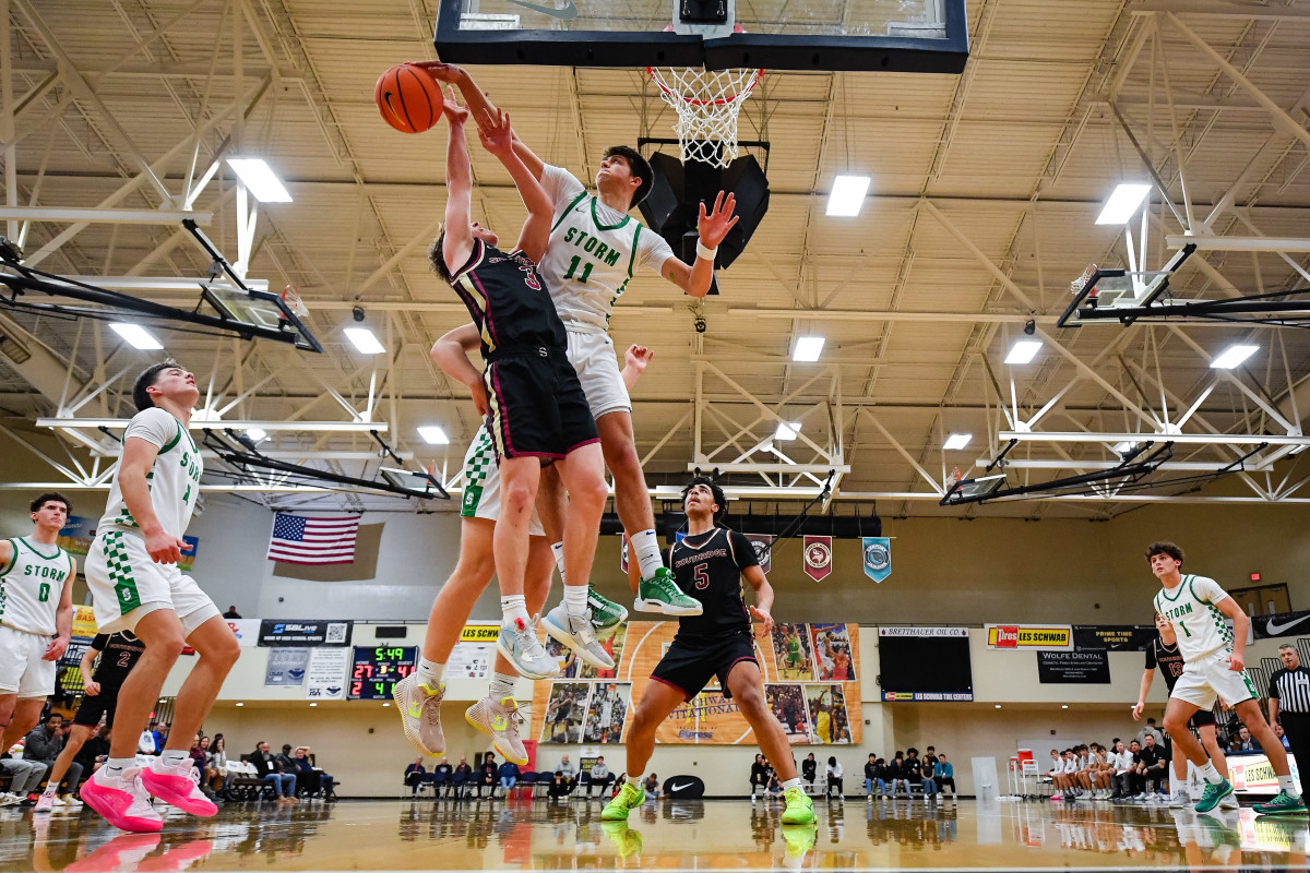 Southridge Summit boys basketball Les Schwab Invitational postgame December 26 2023 Naji Saker-53