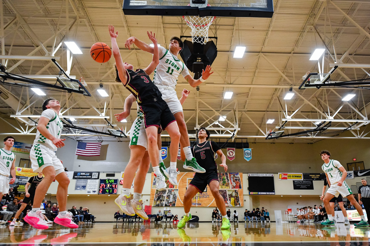 Southridge Summit boys basketball Les Schwab Invitational postgame December 26 2023 Naji Saker-54