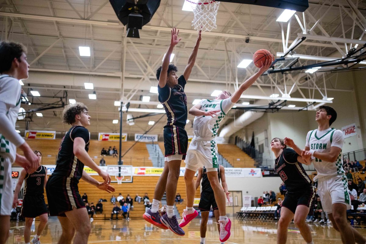 Southridge Summit boys basketball Les Schwab Invitational postgame December 26 2023 Naji Saker-78