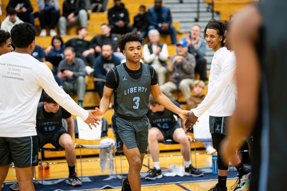 Liberty Harvard Westlake boys basketball Les Schwab Invitational game December 27 2023 Naji Saker-12