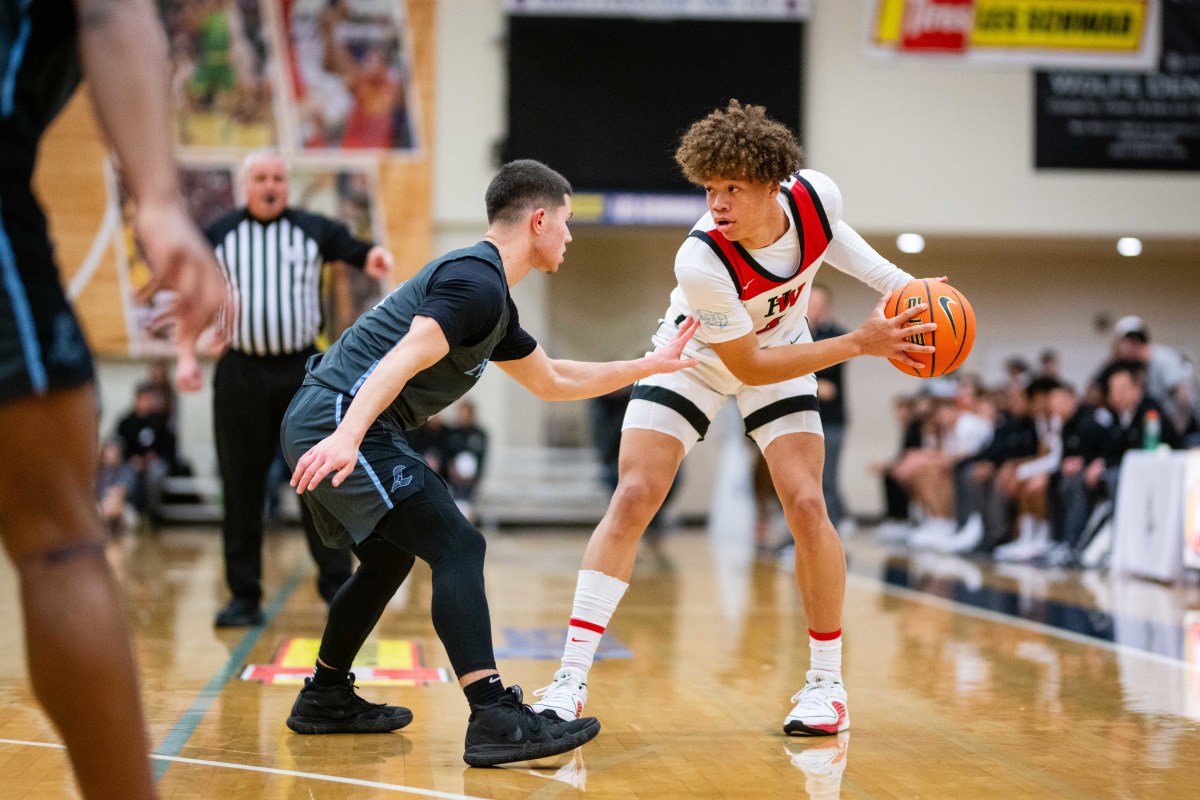 Liberty Harvard Westlake boys basketball Les Schwab Invitational game December 27 2023 Naji Saker-38