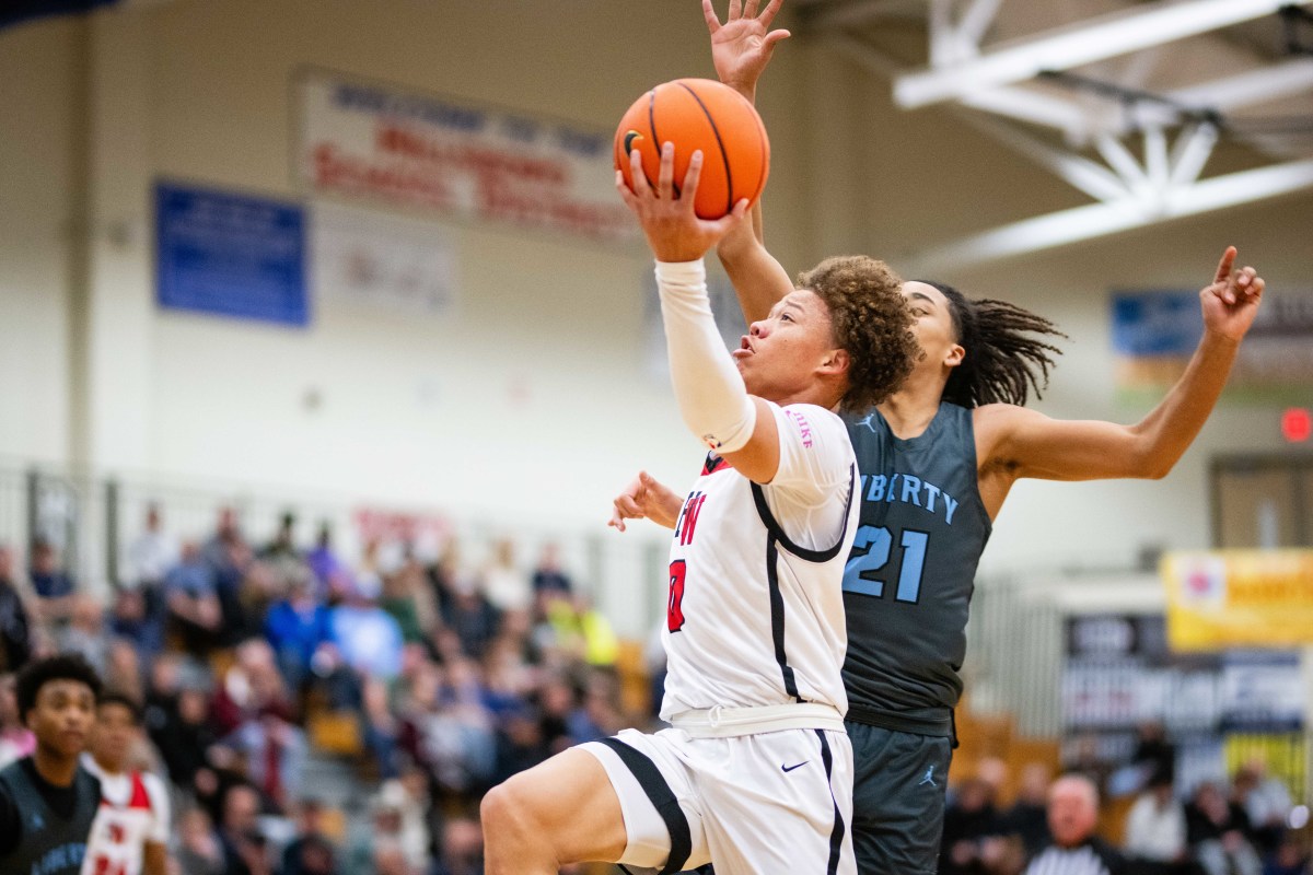 Liberty Harvard Westlake boys basketball Les Schwab Invitational game December 27 2023 Naji Saker-44