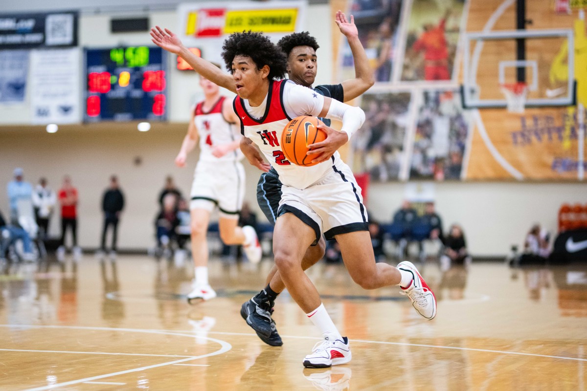 Liberty Harvard Westlake boys basketball Les Schwab Invitational game December 27 2023 Naji Saker-49