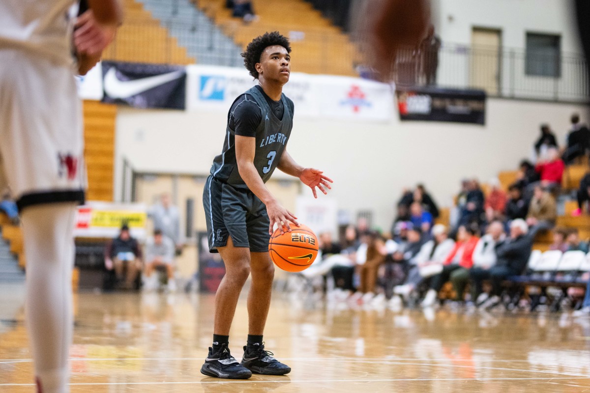 Liberty Harvard Westlake boys basketball Les Schwab Invitational game December 27 2023 Naji Saker-52