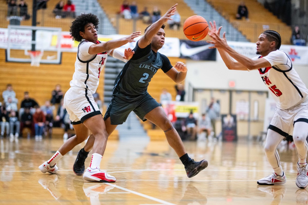 Liberty Harvard Westlake boys basketball Les Schwab Invitational game December 27 2023 Naji Saker-65