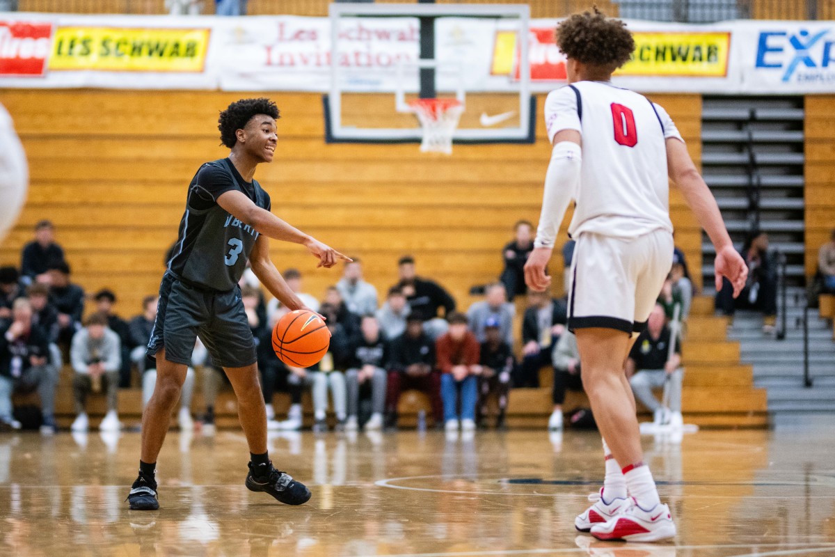 Liberty Harvard Westlake boys basketball Les Schwab Invitational game December 27 2023 Naji Saker-62