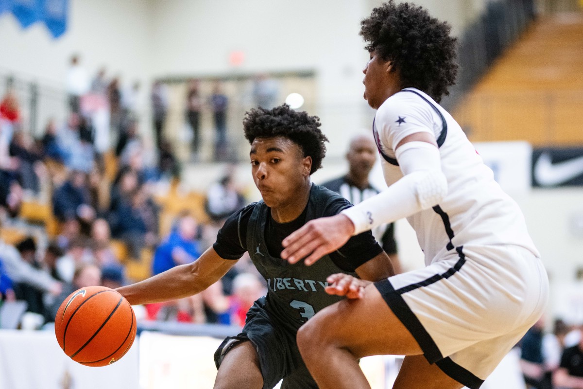 Liberty Harvard Westlake boys basketball Les Schwab Invitational game December 27 2023 Naji Saker-63