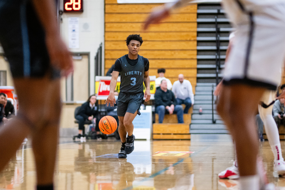 Liberty Harvard Westlake boys basketball Les Schwab Invitational game December 27 2023 Naji Saker-66