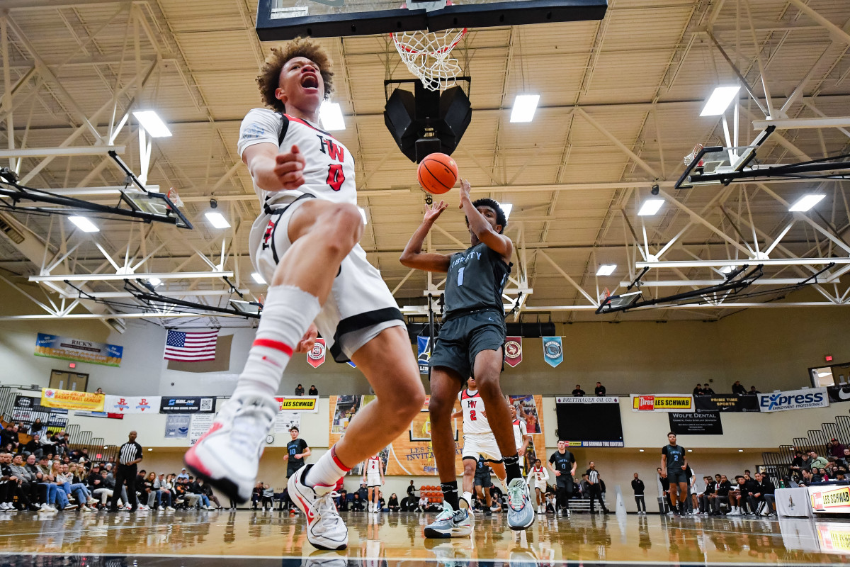 Liberty Harvard Westlake boys basketball Les Schwab Invitational game December 27 2023 Naji Saker-72