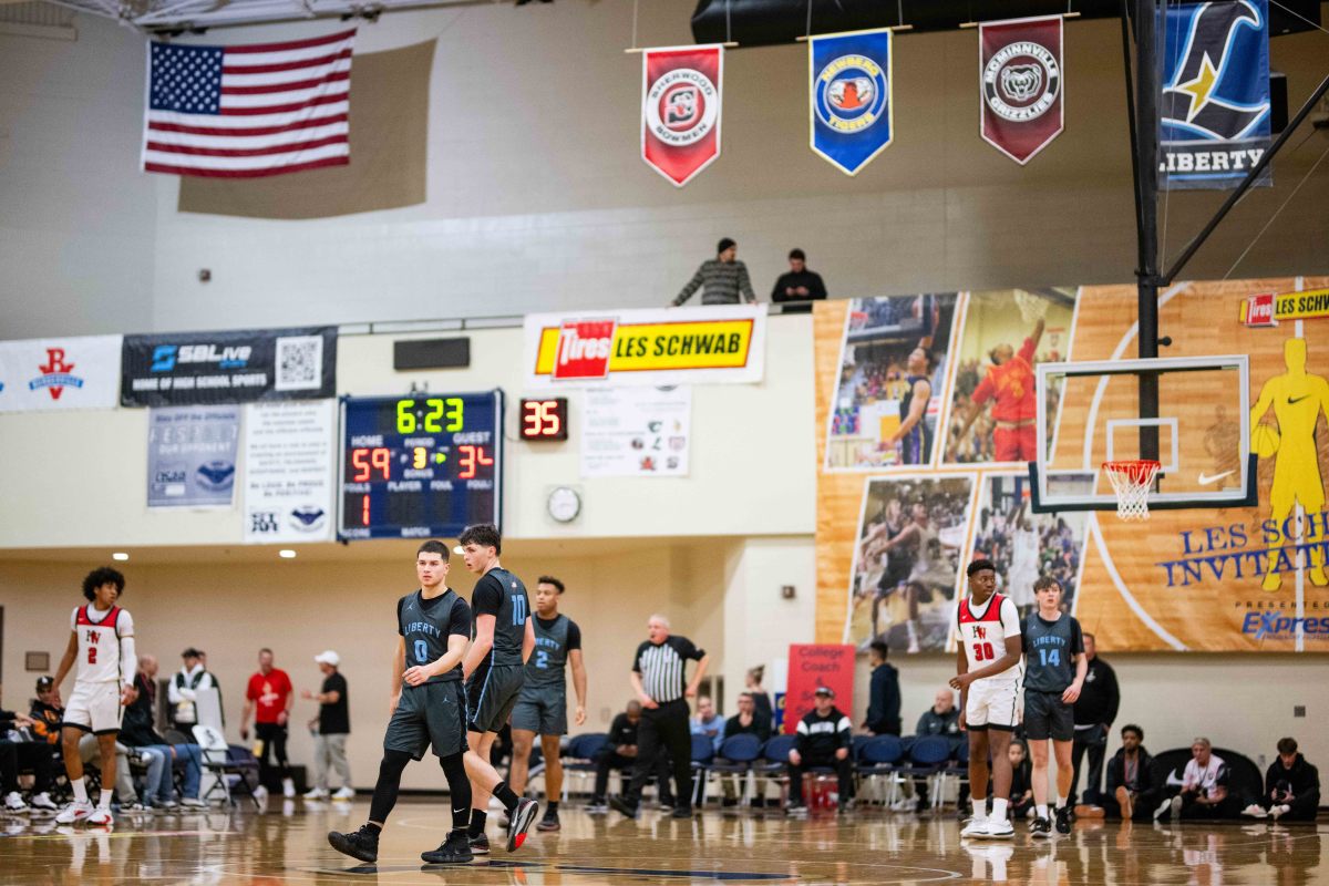 Liberty Harvard Westlake boys basketball Les Schwab Invitational game December 27 2023 Naji Saker-77