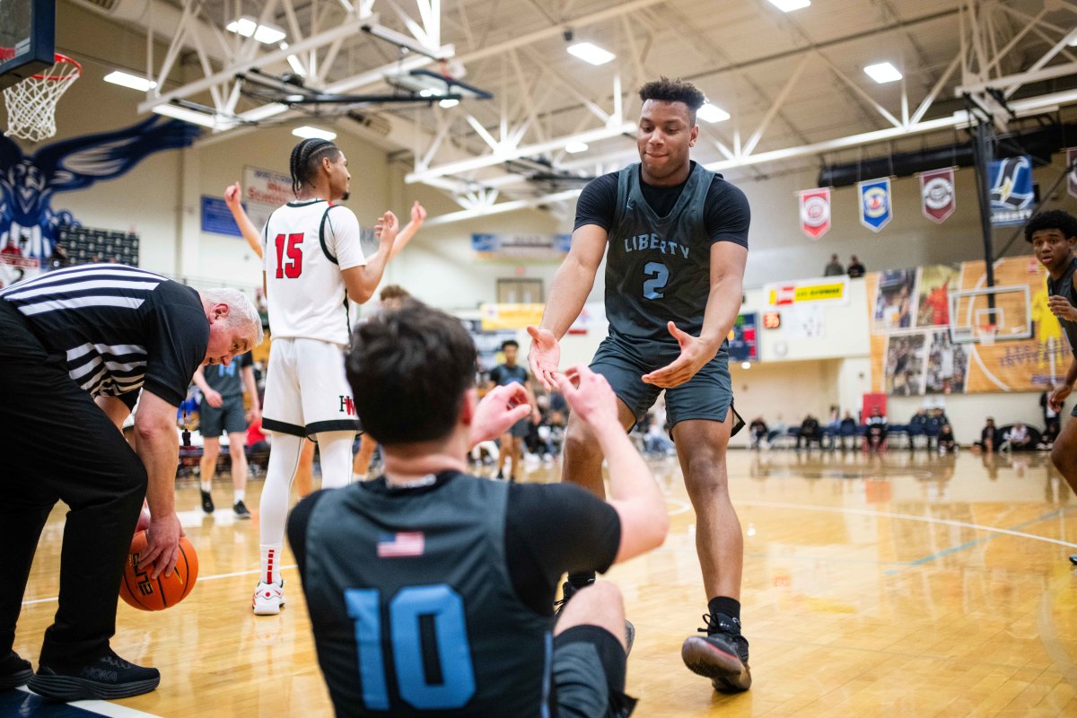 Liberty Harvard Westlake boys basketball Les Schwab Invitational game December 27 2023 Naji Saker-84