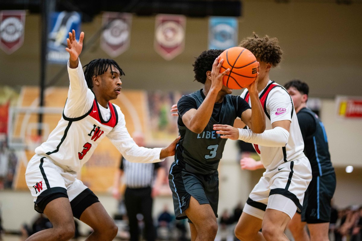 Liberty Harvard Westlake boys basketball Les Schwab Invitational game December 27 2023 Naji Saker-92