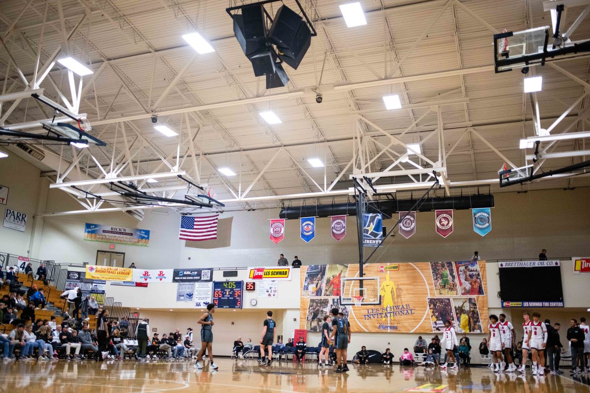 Liberty Harvard Westlake boys basketball Les Schwab Invitational game December 27 2023 Naji Saker-88