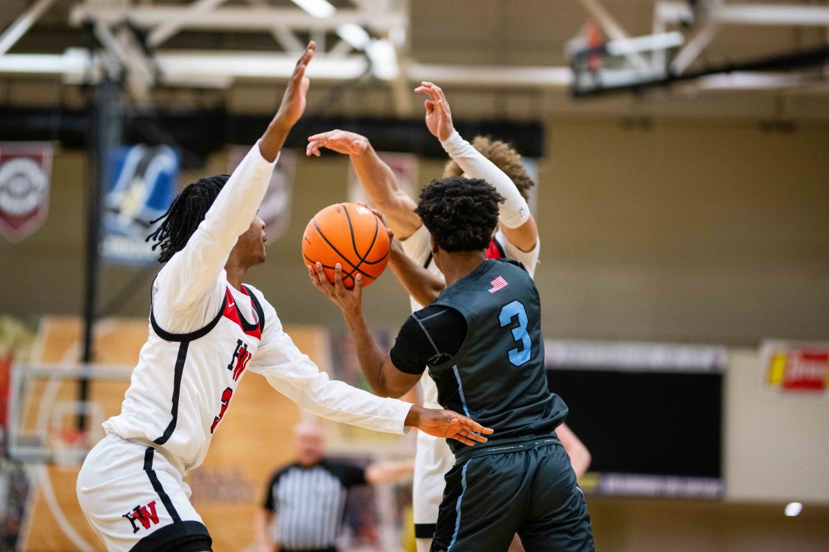 Liberty Harvard Westlake boys basketball Les Schwab Invitational game December 27 2023 Naji Saker-93