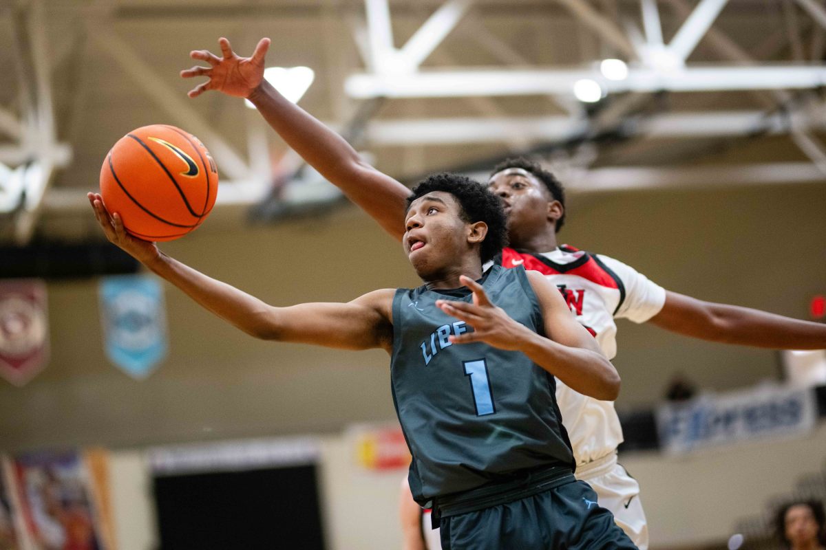 Liberty Harvard Westlake boys basketball Les Schwab Invitational game December 27 2023 Naji Saker-101