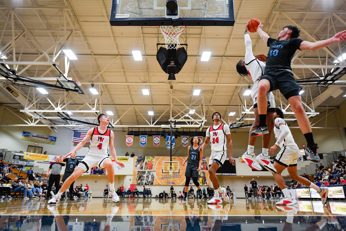 Liberty Harvard Westlake boys basketball Les Schwab Invitational game December 27 2023 Naji Saker-109