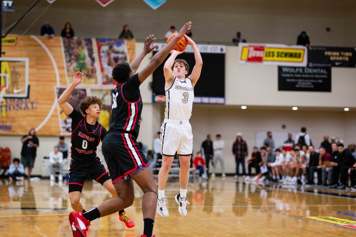 Southridge Harvard Westklake boys basketball Les Schwab Invitational game December 28 2023 Naji Saker-26