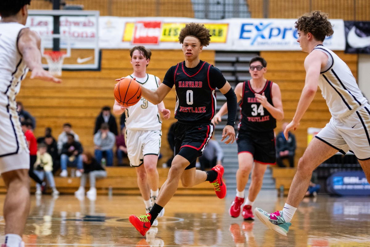 Southridge Harvard Westklake boys basketball Les Schwab Invitational game December 28 2023 Naji Saker-55