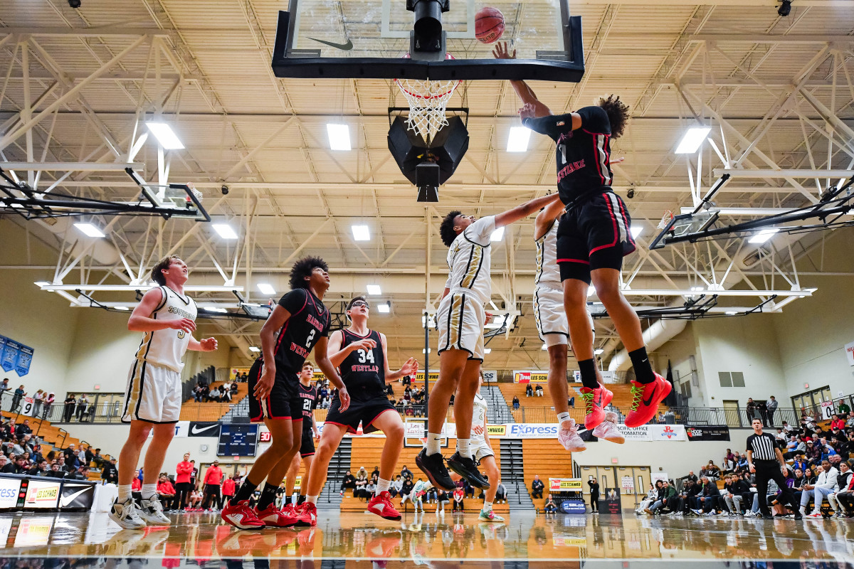 Southridge Harvard Westklake boys basketball Les Schwab Invitational game December 28 2023 Naji Saker-54