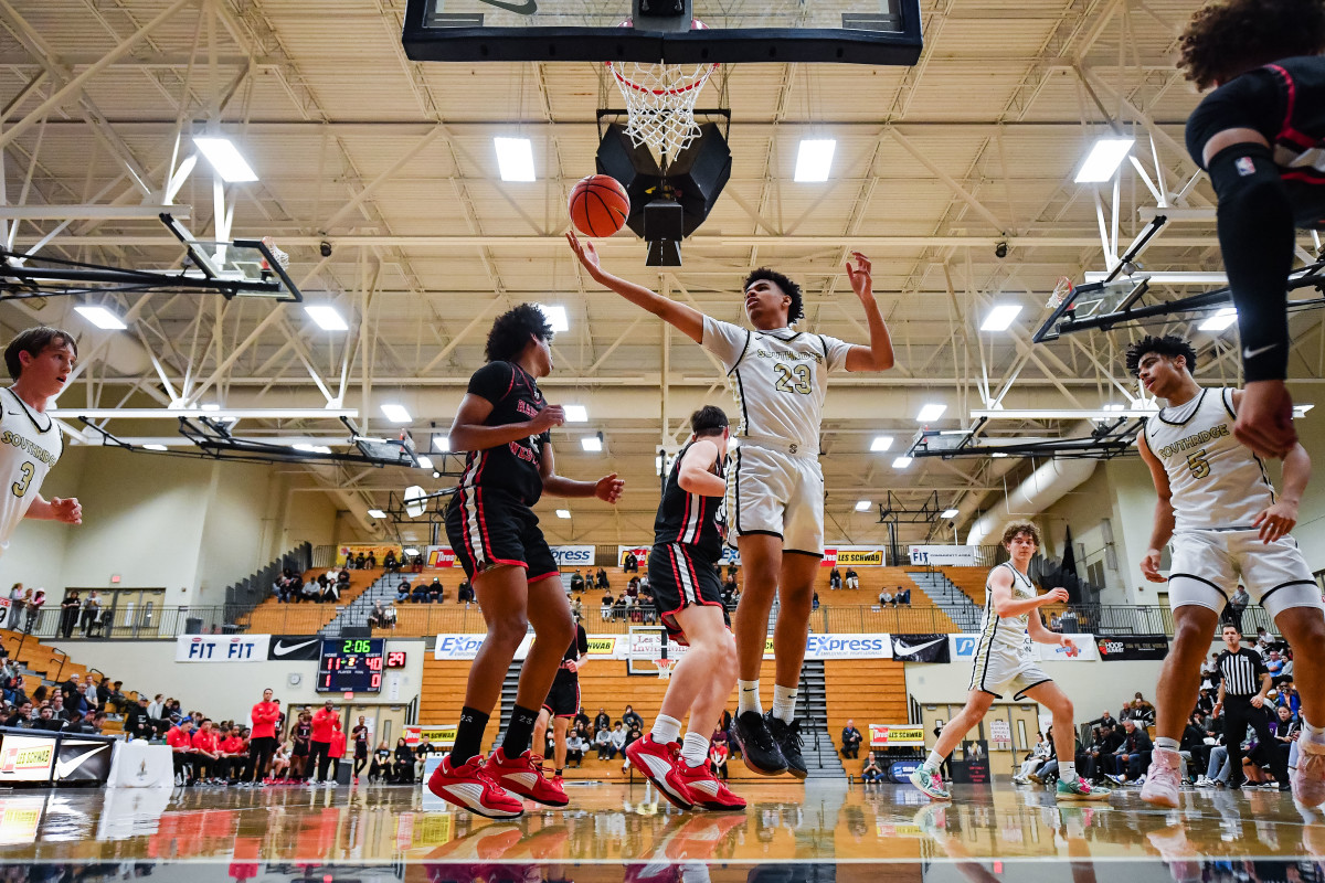 Southridge Harvard Westklake boys basketball Les Schwab Invitational game December 28 2023 Naji Saker-56