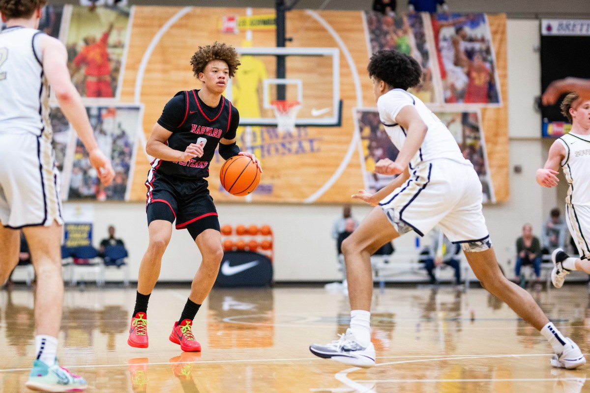 Southridge Harvard Westklake boys basketball Les Schwab Invitational game December 28 2023 Naji Saker-68