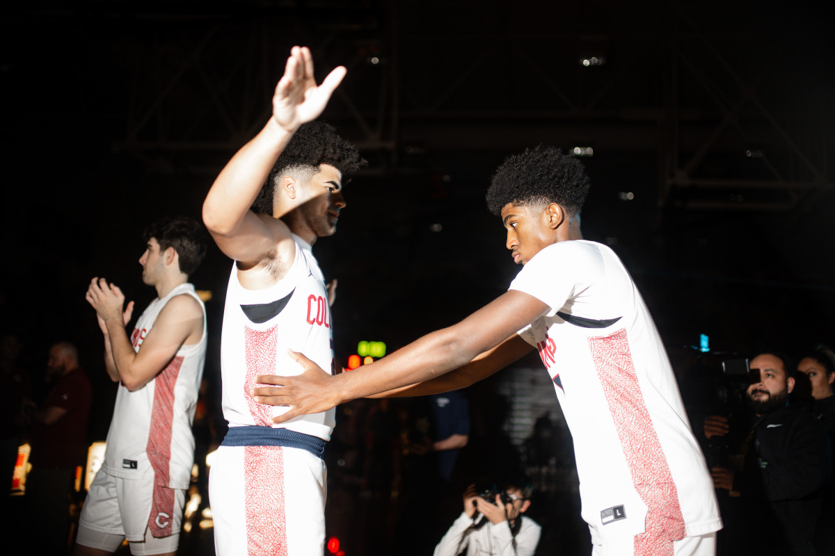 Columbus Harvard Westlake boys basketball Les Schwab Invitational December 30 2023 Naji Saker 2 -Southridge Harvard Westlake boys basketball Les Schwab Invitational postgame December 2023 Naji Saker-111