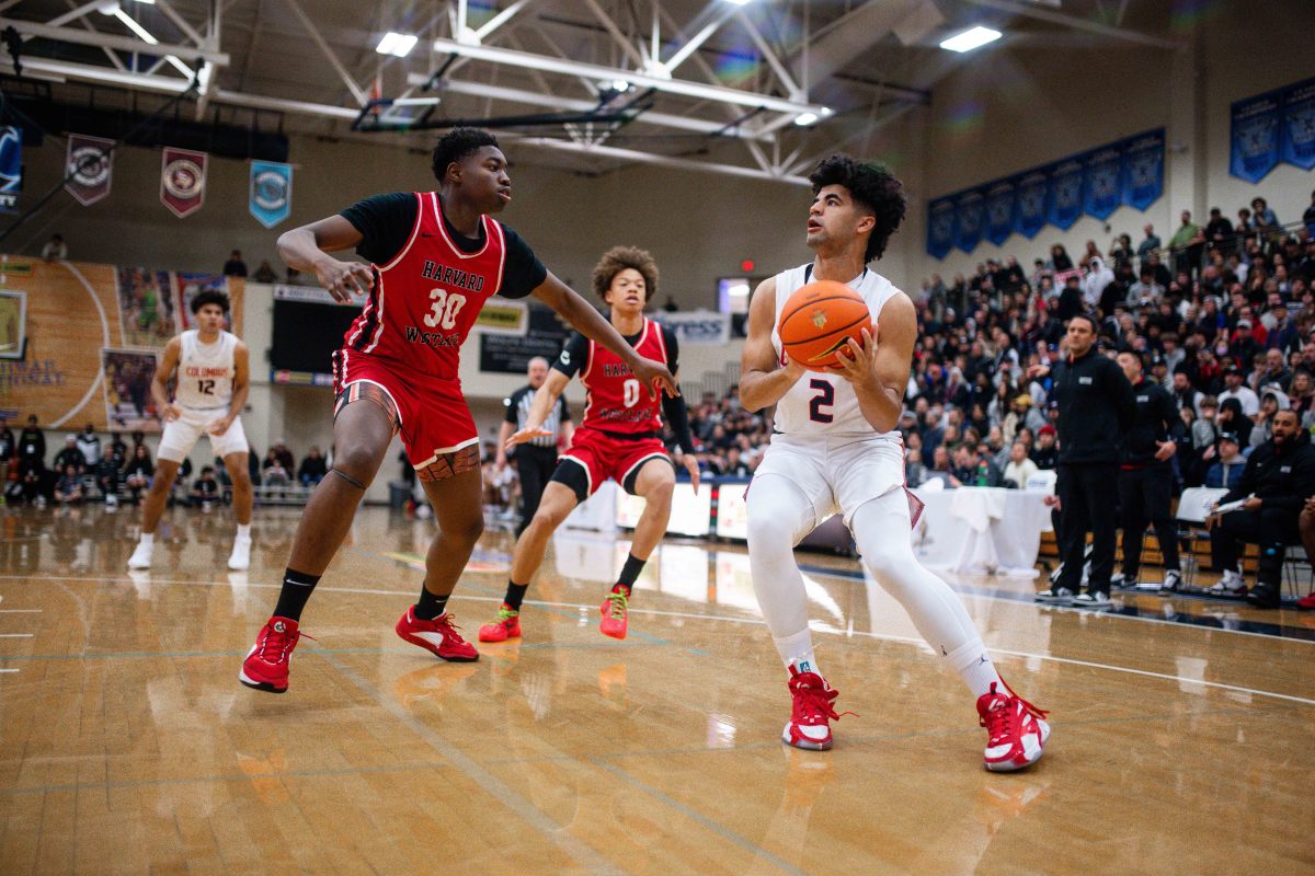 Columbus Harvard Westlake boys basketball Les Schwab Invitational December 30 2023 Naji Saker 2 -Southridge Harvard Westlake boys basketball Les Schwab Invitational postgame December 2023 Naji Saker-201