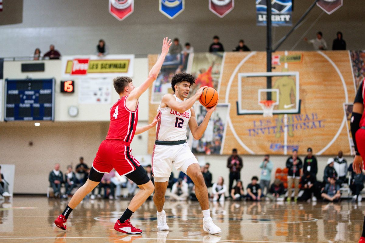 Columbus Harvard Westlake boys basketball Les Schwab Invitational December 30 2023 Naji Saker 2 -Southridge Harvard Westlake boys basketball Les Schwab Invitational postgame December 2023 Naji Saker-208