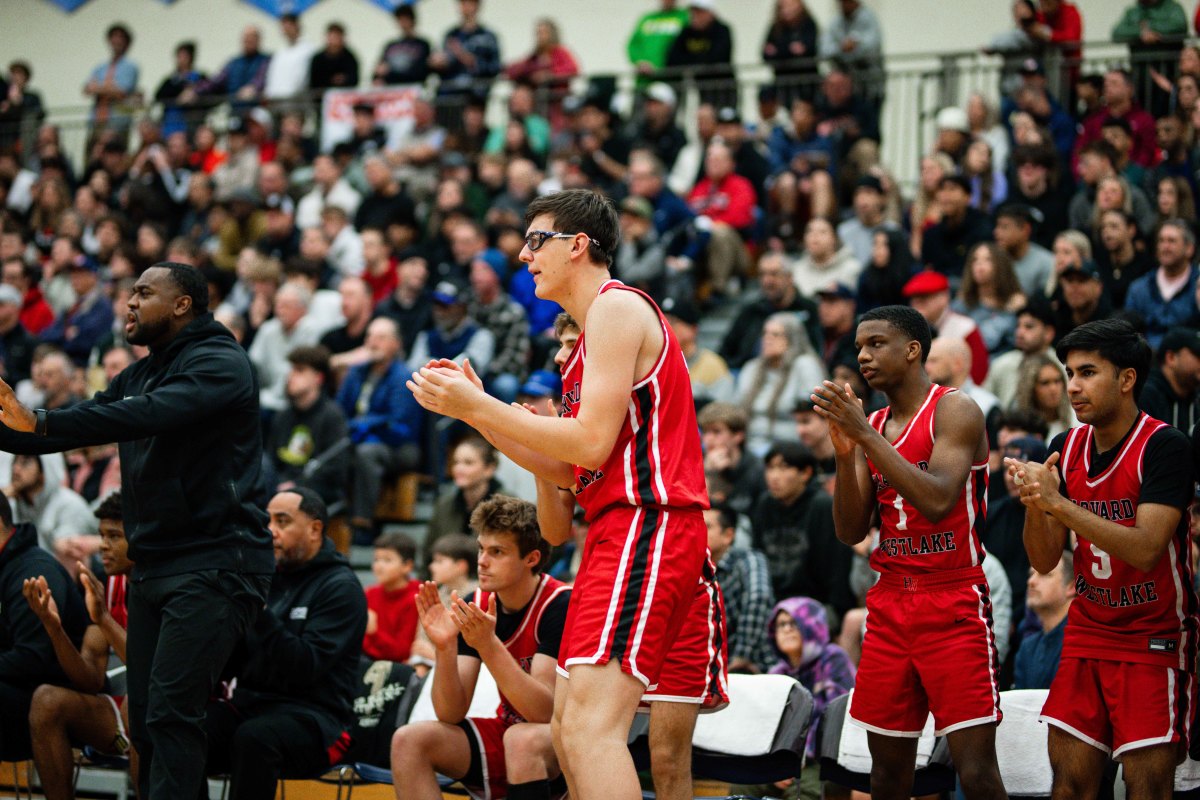 Columbus Harvard Westlake boys basketball Les Schwab Invitational December 30 2023 Naji Saker 2 -Southridge Harvard Westlake boys basketball Les Schwab Invitational postgame December 2023 Naji Saker-210