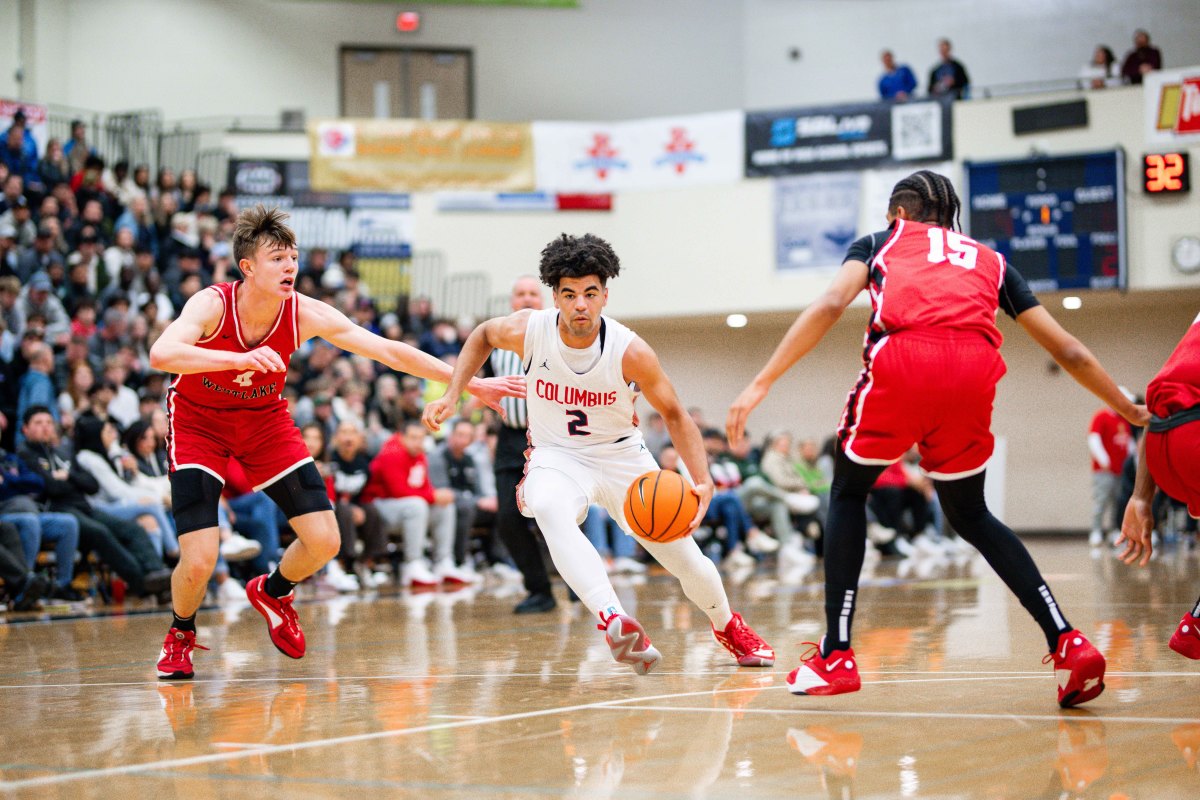 Columbus Harvard Westlake boys basketball Les Schwab Invitational December 30 2023 Naji Saker 2 -Southridge Harvard Westlake boys basketball Les Schwab Invitational postgame December 2023 Naji Saker-224