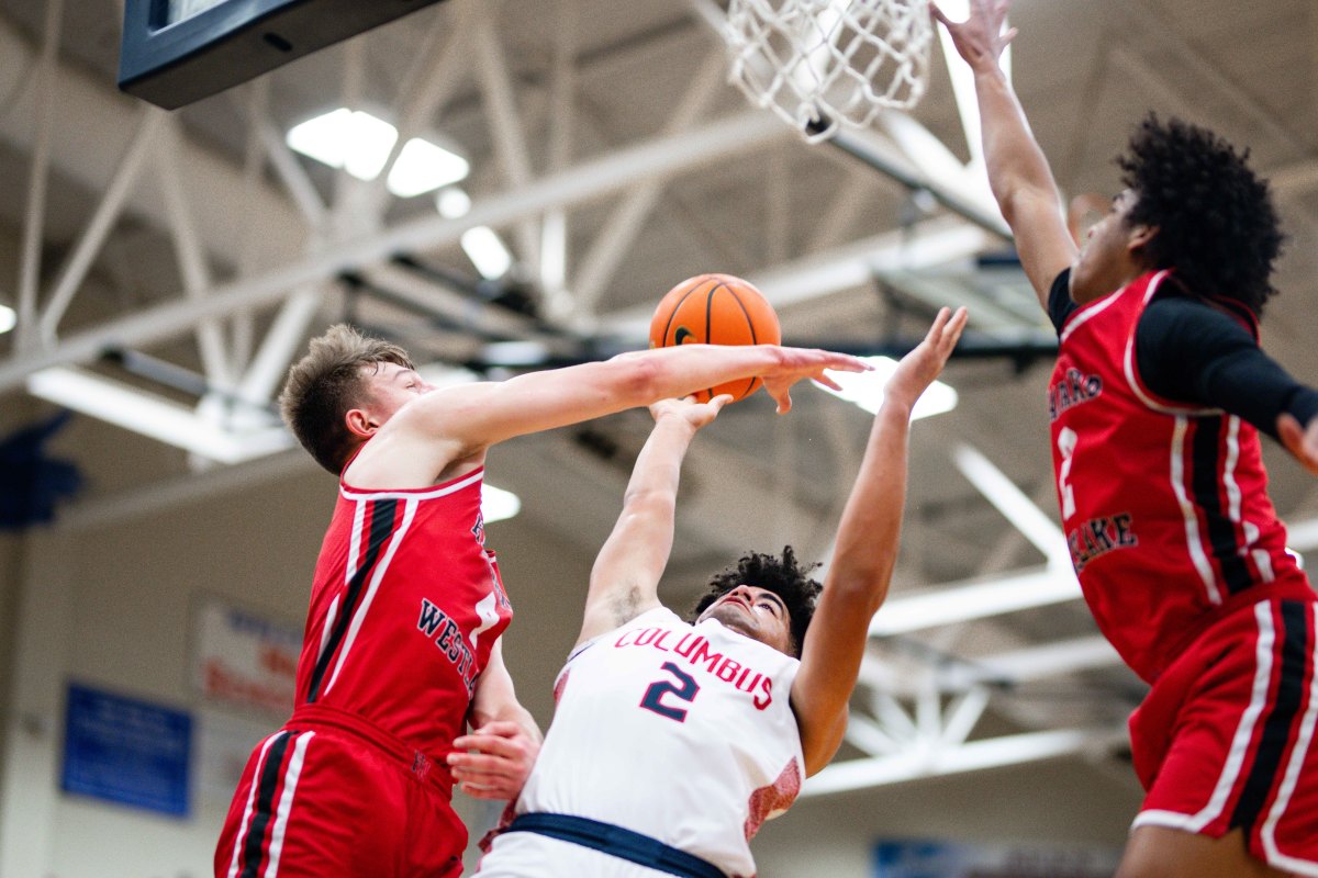 Columbus Harvard Westlake boys basketball Les Schwab Invitational December 30 2023 Naji Saker 2 -Southridge Harvard Westlake boys basketball Les Schwab Invitational postgame December 2023 Naji Saker-228