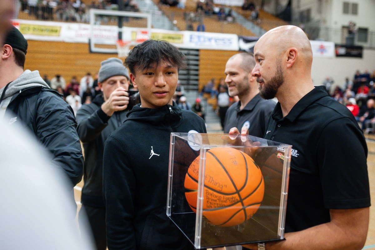 Columbus Harvard Westlake boys basketball Les Schwab Invitational December 30 2023 Naji Saker 2 -Southridge Harvard Westlake boys basketball Les Schwab Invitational postgame December 2023 Naji Saker-231