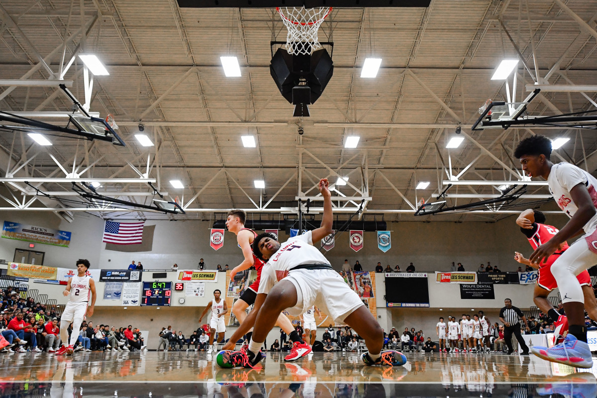 Columbus Harvard Westlake boys basketball Les Schwab Invitational December 30 2023 Naji Saker 2 -Southridge Harvard Westlake boys basketball Les Schwab Invitational postgame December 2023 Naji Saker-234