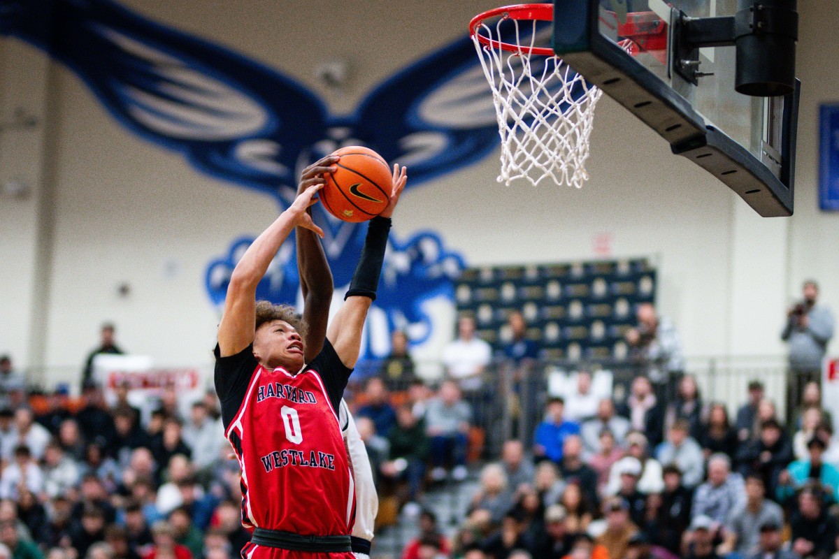 Columbus Harvard Westlake boys basketball Les Schwab Invitational December 30 2023 Naji Saker 2 -Southridge Harvard Westlake boys basketball Les Schwab Invitational postgame December 2023 Naji Saker-240