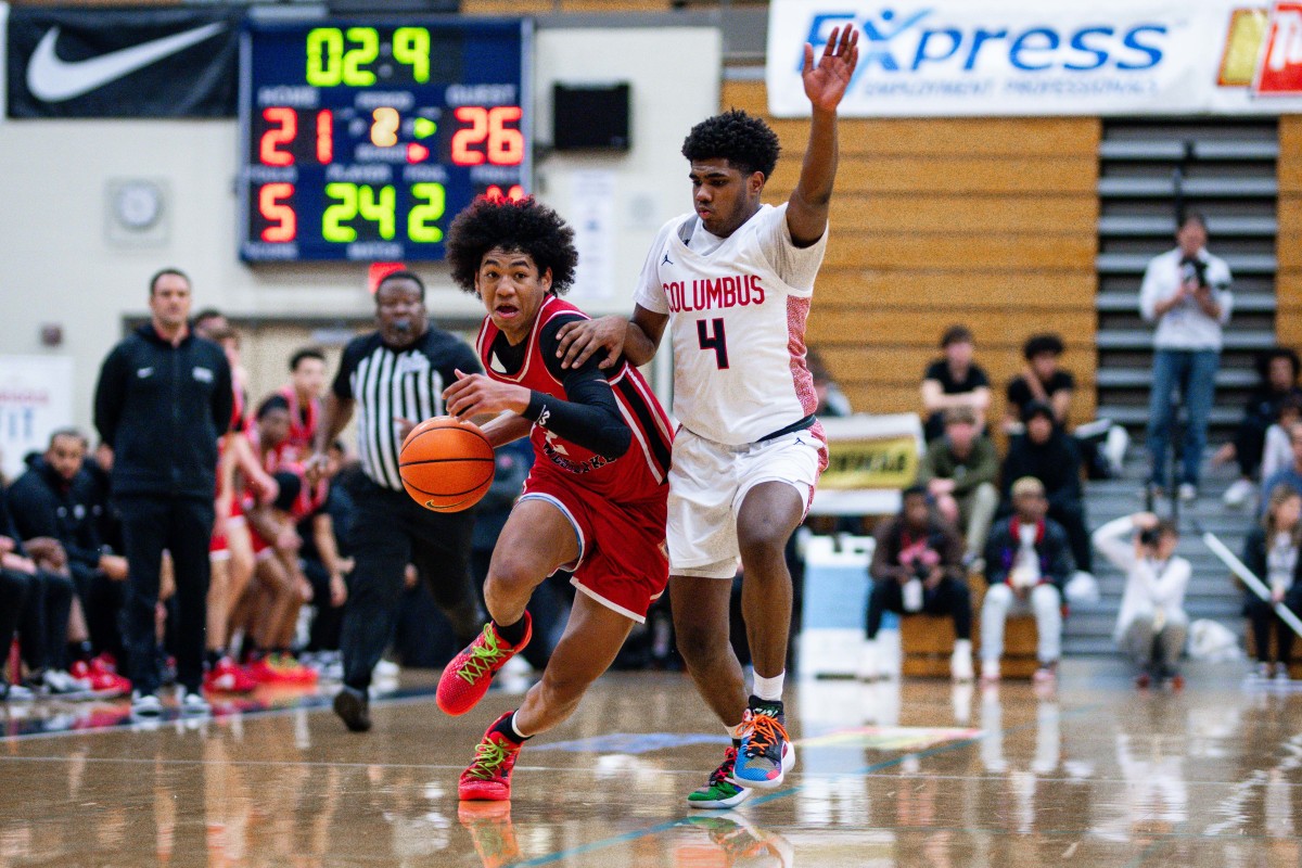 Columbus Harvard Westlake boys basketball Les Schwab Invitational December 30 2023 Naji Saker 2 -Southridge Harvard Westlake boys basketball Les Schwab Invitational postgame December 2023 Naji Saker-254