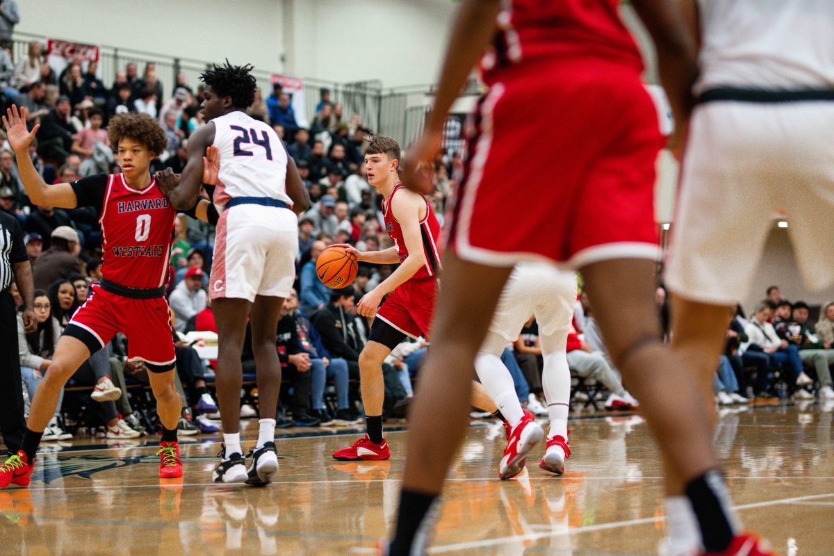 Columbus Harvard Westlake boys basketball Les Schwab Invitational December 30 2023 Naji Saker 2 -Southridge Harvard Westlake boys basketball Les Schwab Invitational postgame December 2023 Naji Saker-264